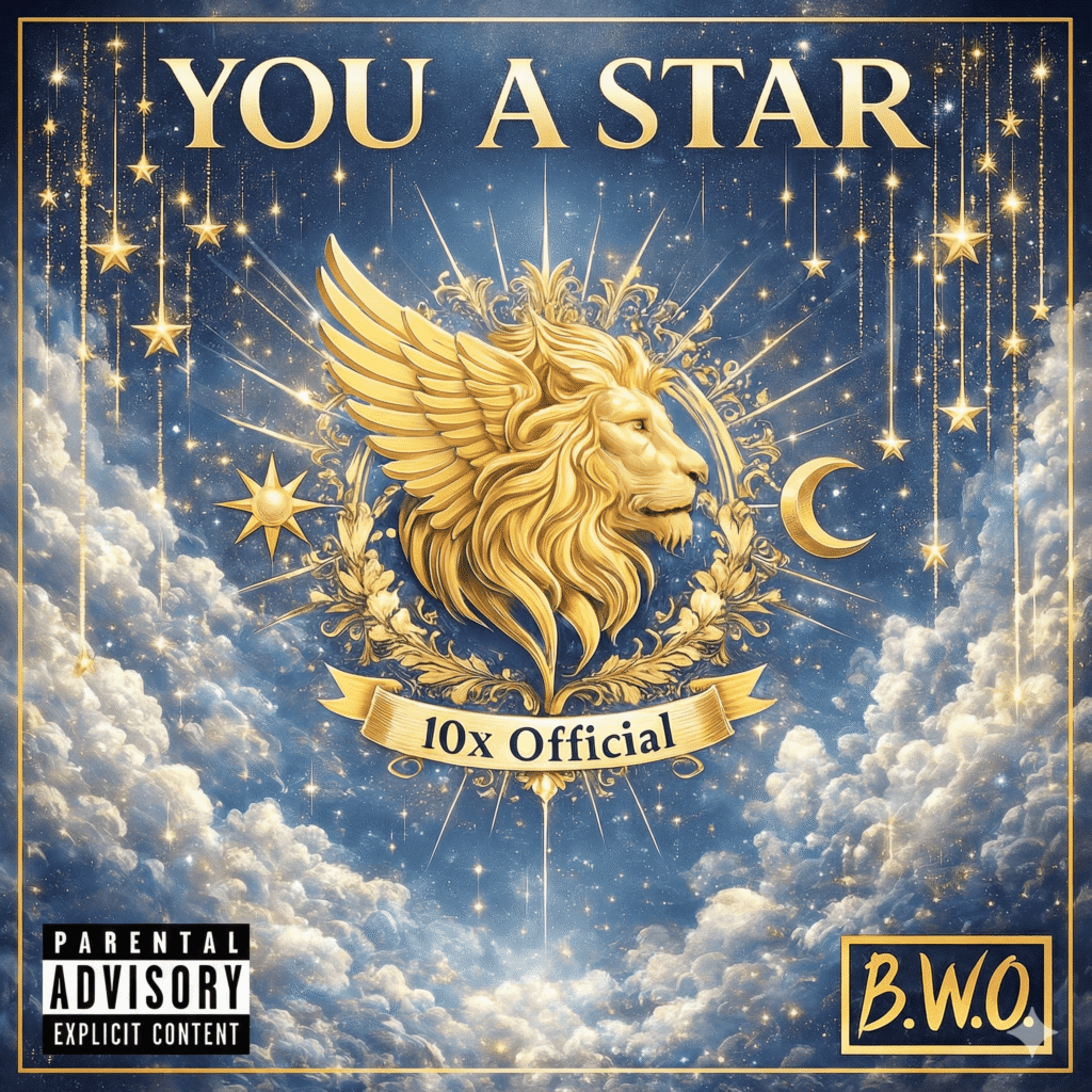 You A Star single cover Blackwork Official (BWO)